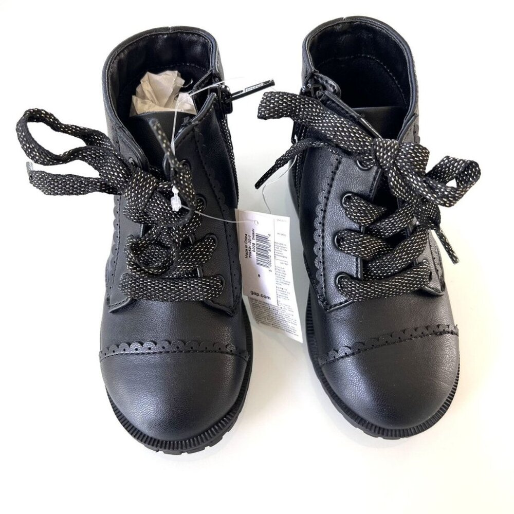 🆕NWT BabyGap Black High Top Shoes